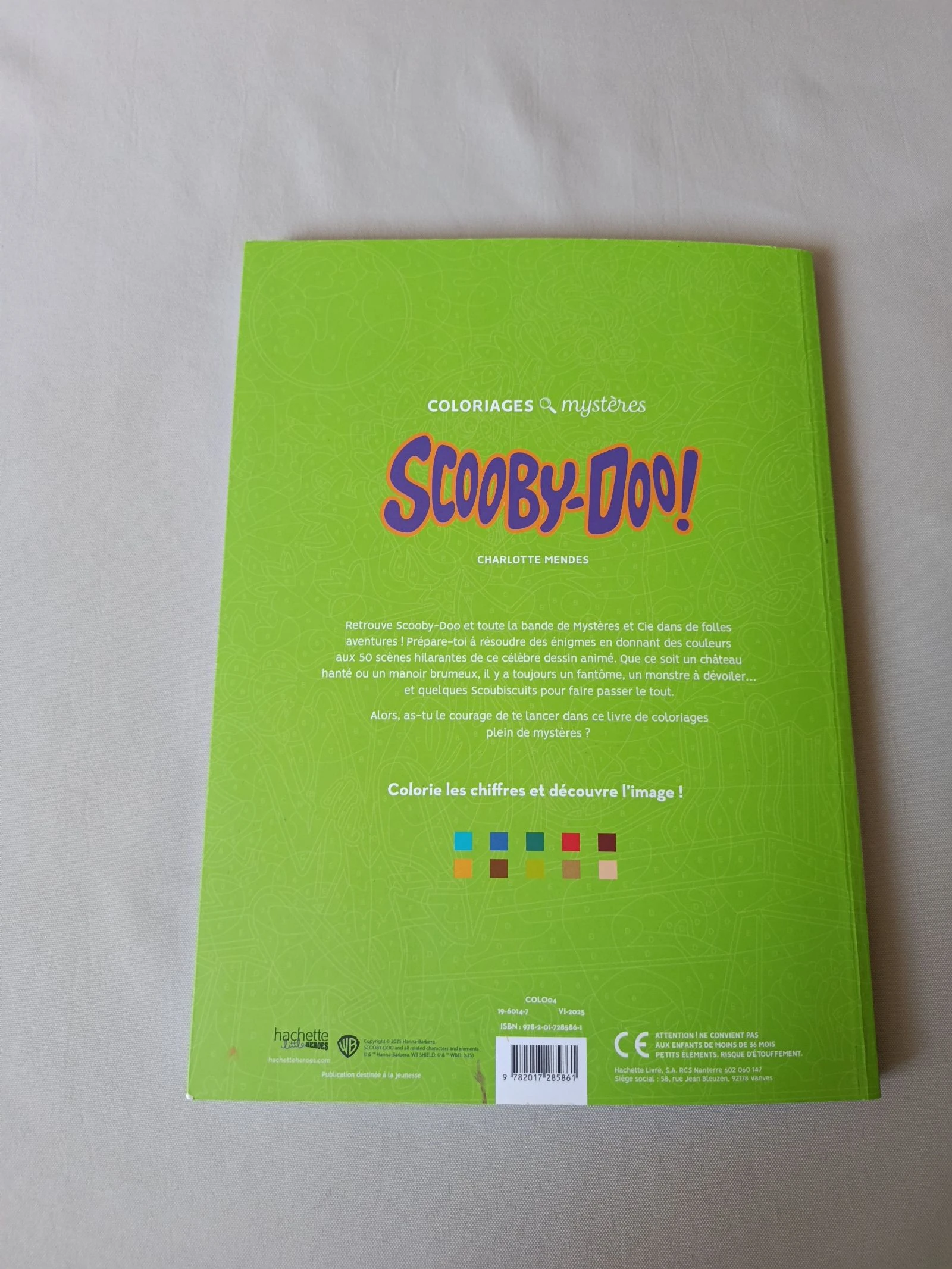 Mystery Scooby-Doo Coloring Book | Hachette Heroes | Very good condition – photo 11